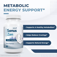 Nature’s NutriWave SonusZen bottle for a simple daily capsule routine.