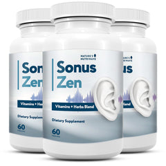 Nature’s NutriWave SonusZen capsule supporting daily wellness with plant-based ingredients.