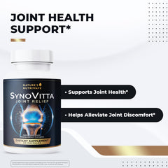 SynoVitta capsules being dispensed for a simple daily wellness routine