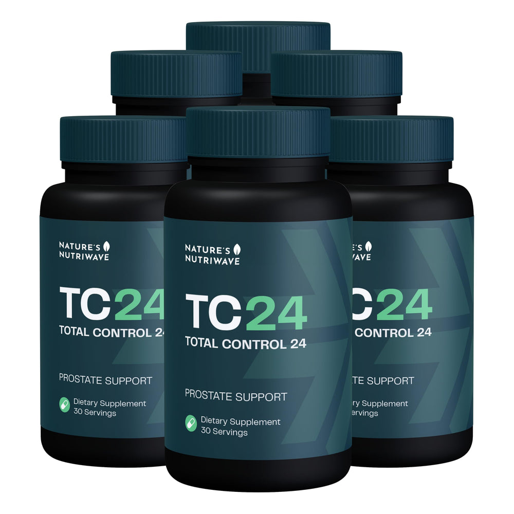 Nature's NutriWave TC24 bottle pour for an easy daily wellness routine.