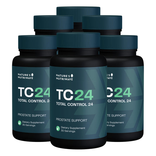 Nature's NutriWave TC24 bottle pour for an easy daily wellness routine.