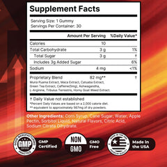 VigorBoost gummies pack laid out for an easy daily routine.
