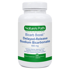 Nature's Path Sodium Bicarbonate 650 mg tablets bottle supporting daily electrolyte balance