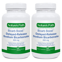 Nature's Path Sodium Bicarbonate 650 mg tablets bottle supports hydration and endurance
