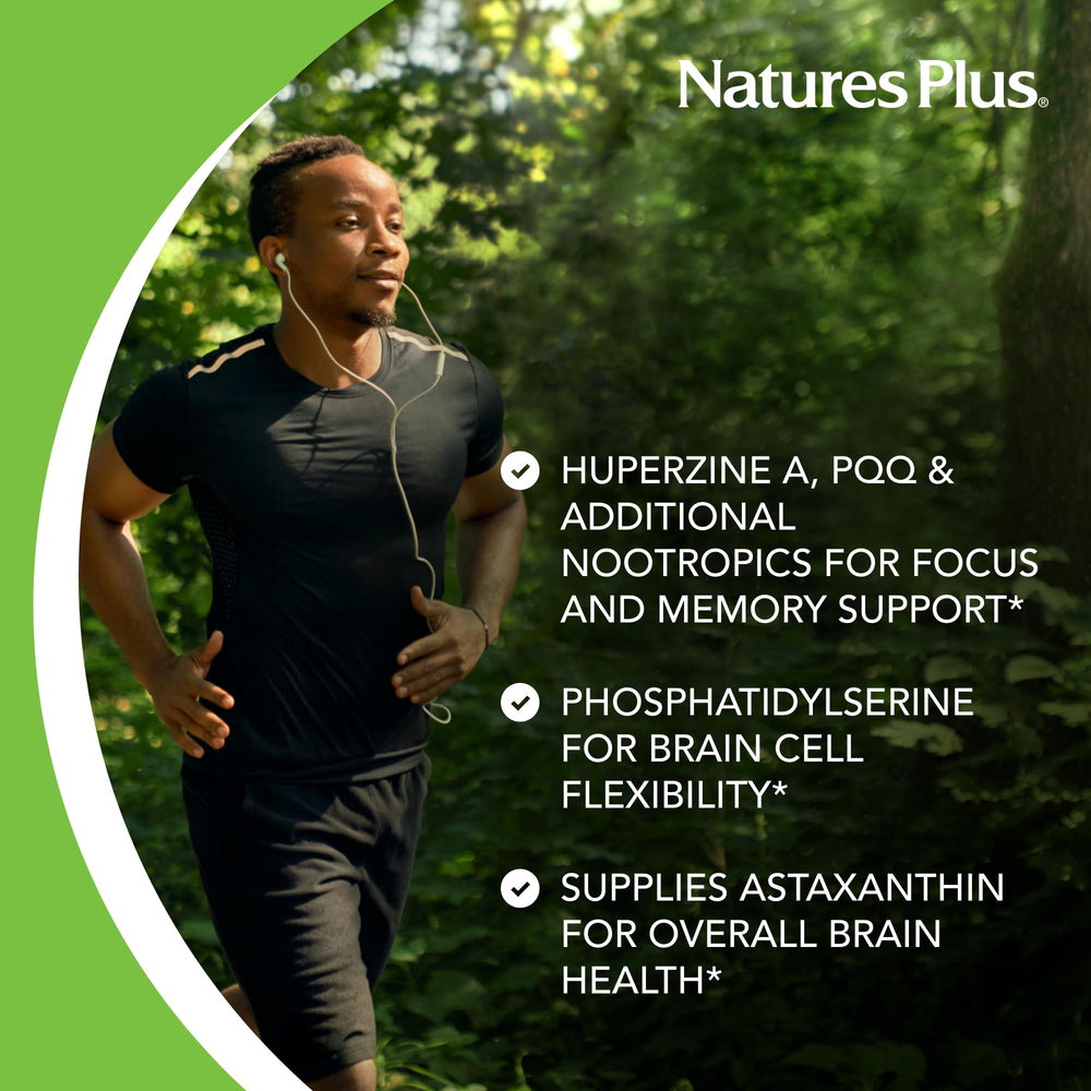 BrainCeutix label close-up featuring NAC and ginkgo for brain wellness