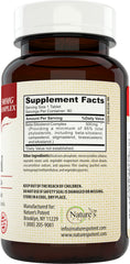 Close-up of Nature's Potent Beta Sitosterol capsules for daily balance.