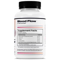 Heart-friendly circulation concept with Nature's Pure Blend bottle.