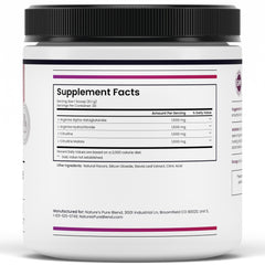 Nature's Pure Blend lifestyle shot suggests energized focus after use