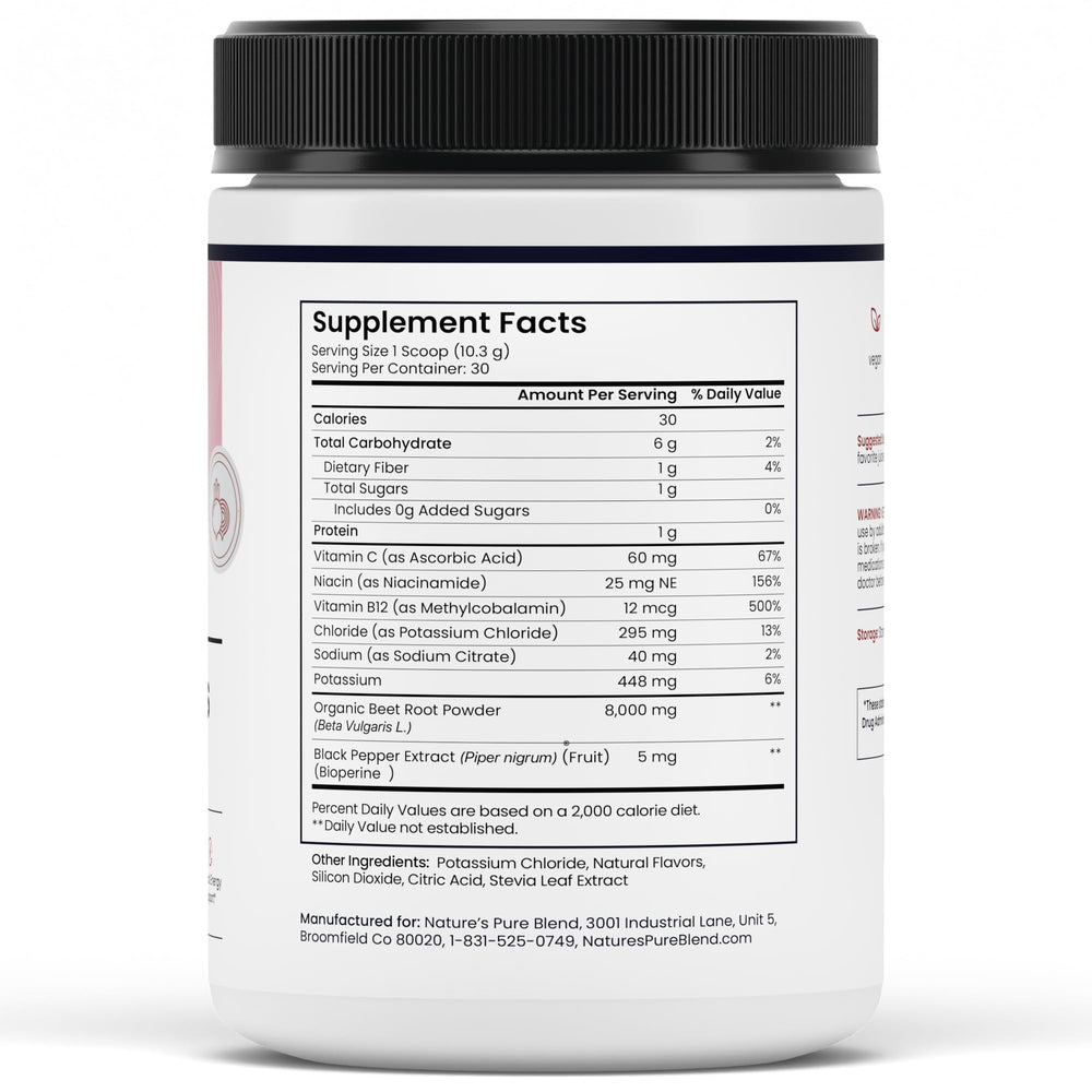 Nature's Pure Blend Premium Customer Service—supportive wellness guidance.