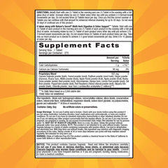 Nature's Secret Multi-Herb Colon Cleanse capsules close-up shows easy-to-take daily dose.