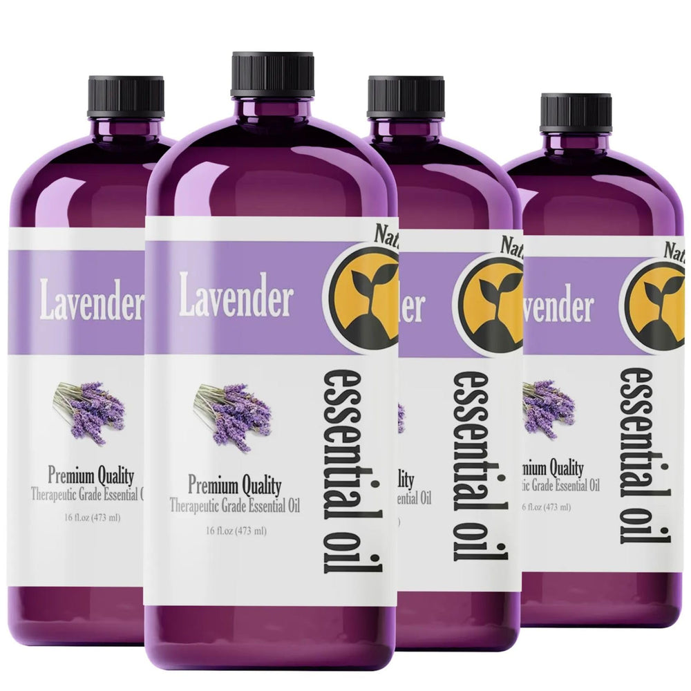 Natures-Star lavender essential oil bottle 16oz for a calming, relaxing atmosphere