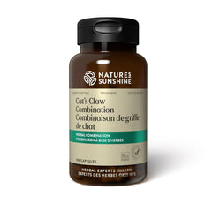 Nature's Sunshine Cat's Claw bottle for immune support and overall wellness.
