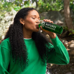 Detox-digestive support with chlorophyll stick packs in a quick sip