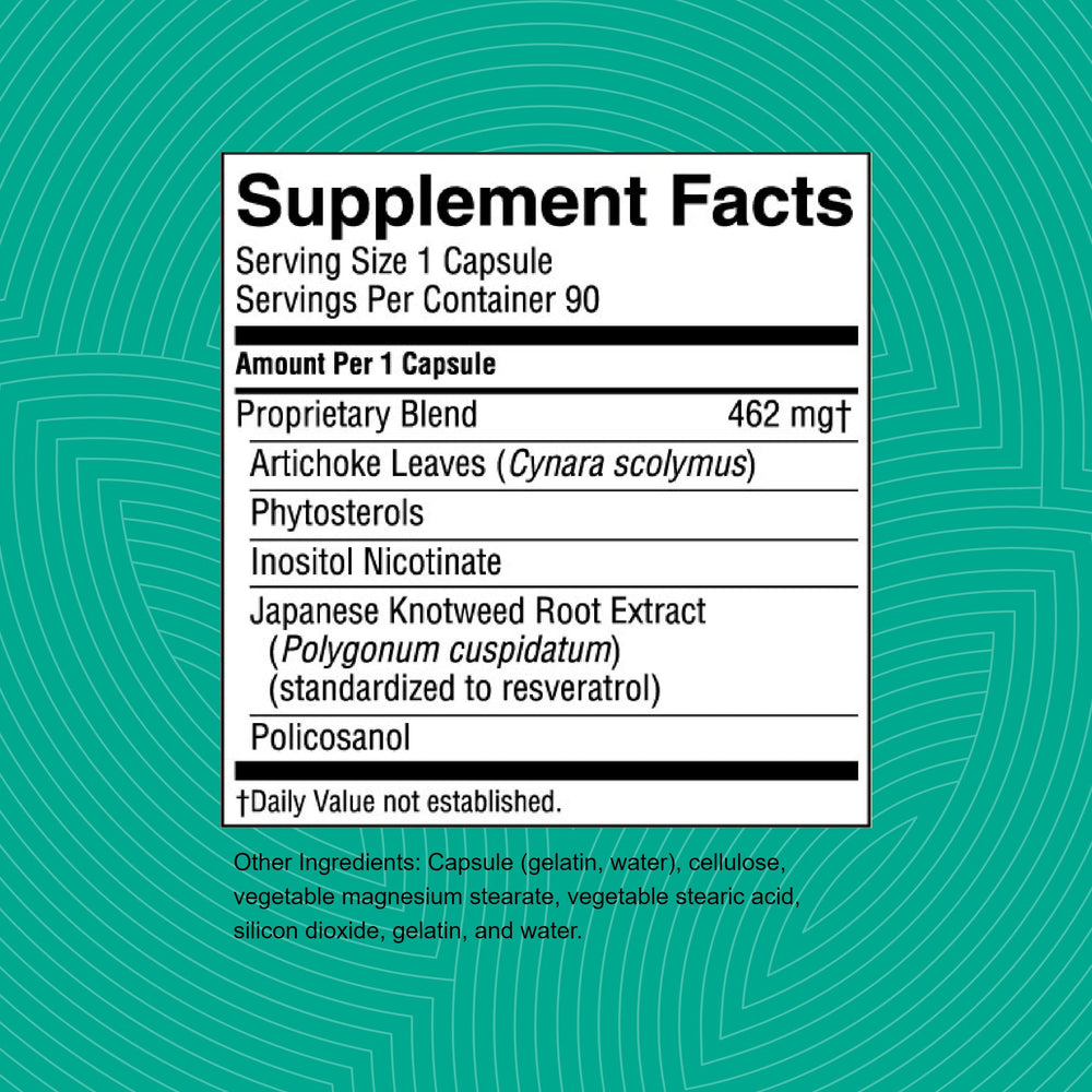 Nature's Sunshine Cholester-Reg II label closeup highlighting the herbal blend.