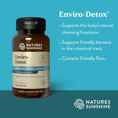 Packaging display featuring Enviro-Detox for easy shelf-side selection