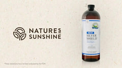Nature's Sunshine Silver Shield Liquid pure water suspension image