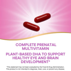 Nature's Way Alive prenatal softgels presented for daily two-softgel use.