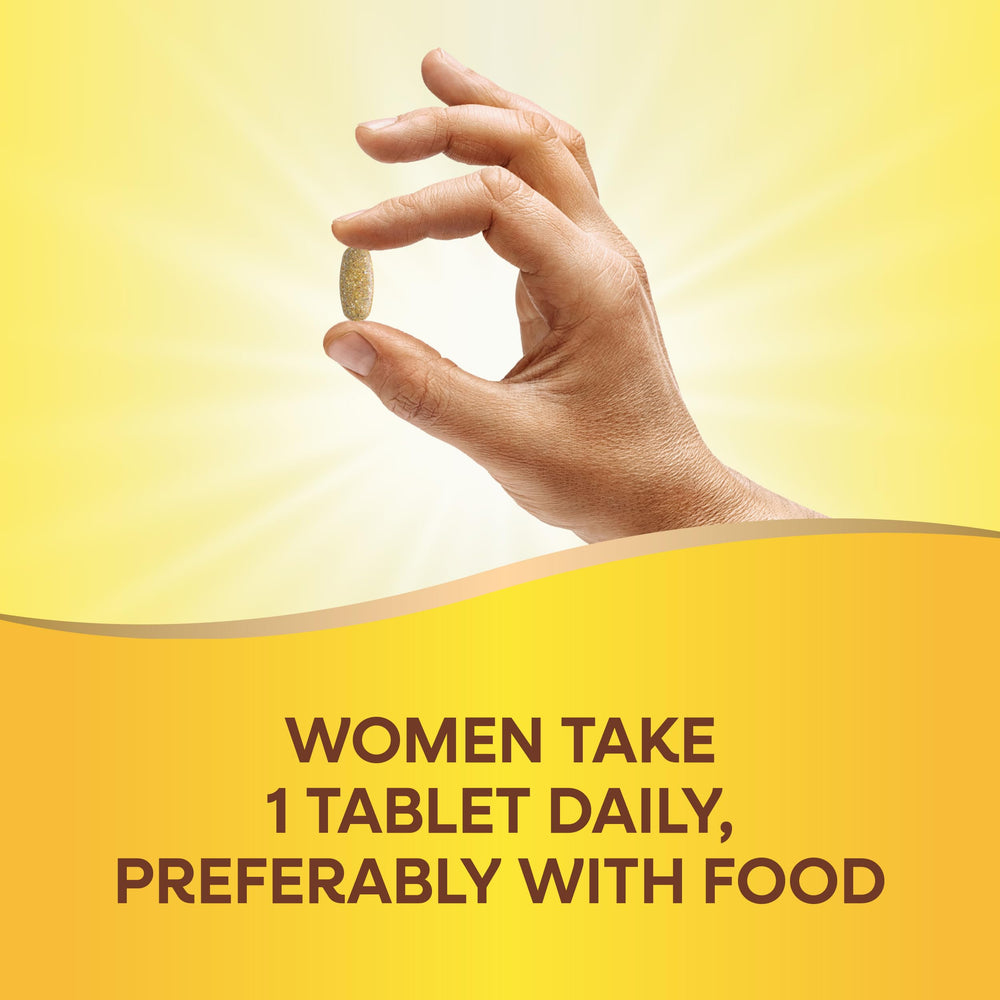 Nature's Way Alive! Women 50+ packaging close-up with gluten-free claim