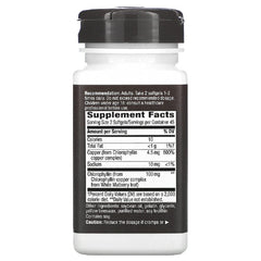 Nature's Way Chlorofresh label close-up highlighting internal deodorant use