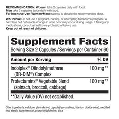 Nature's Way Dim-Plus packaging variation note on box edge and container