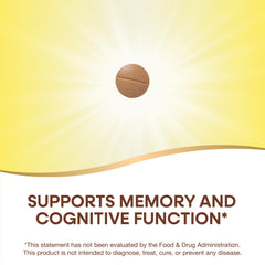Nature's Way Ginkgold Max ginkgo extract standardization details for memory support.