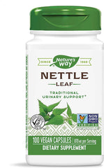 Nature's Way Nettle Leaf 435 mg bottle with TRU-ID certification.