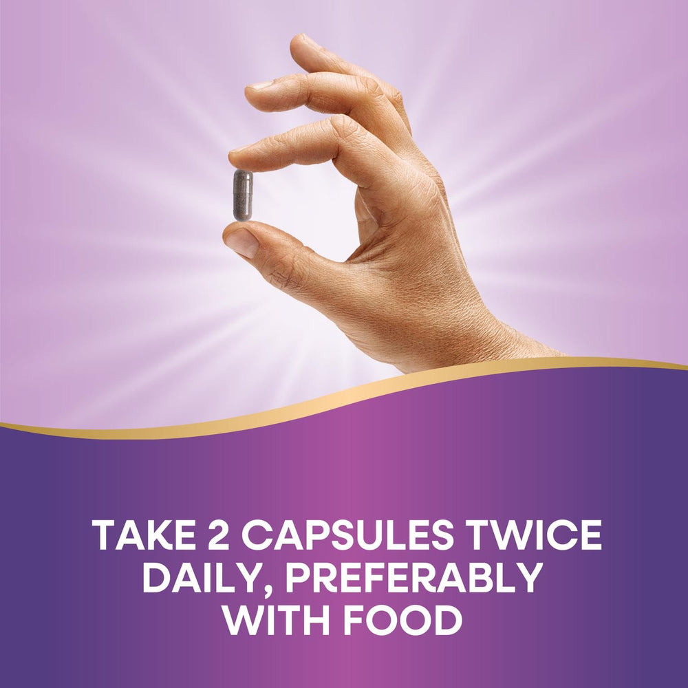 Nature's Way Reishi capsules dispense for easy daily use in routine wellness.
