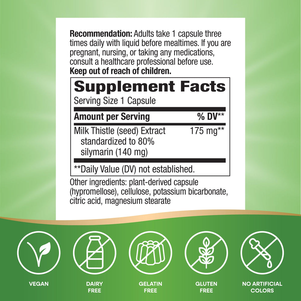 Nature's Way Thisilyn bottle with liquid before meals for easy dosing.