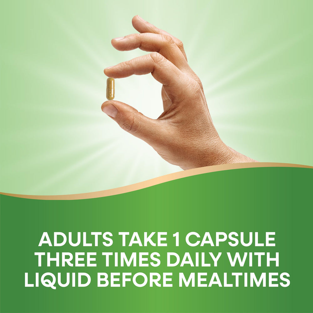 Nature's Way Thisilyn vegan-friendly gluten-free capsules on a clean label.