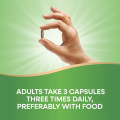 Nature's Way bottle and packaging suggesting traditional wellness routine.