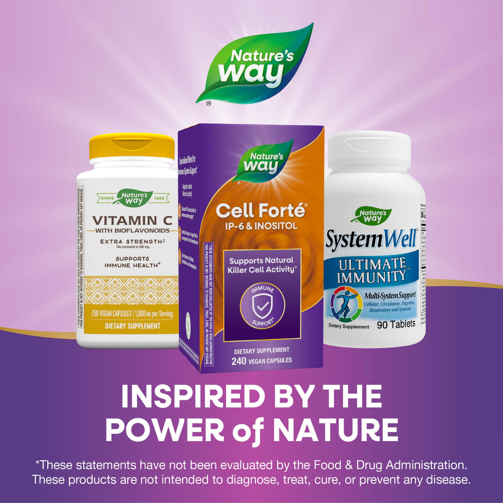 Two capsules daily dosage promotes consistent immune support.