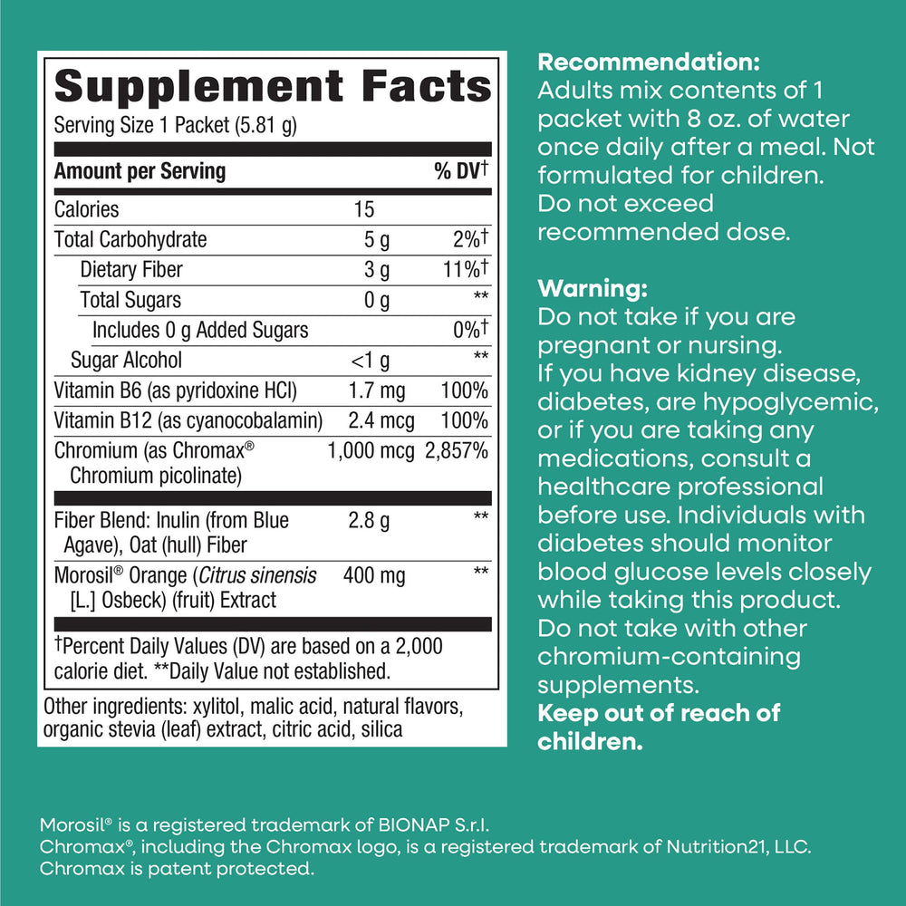 Nature’s Way Weight Manager showing fiber per serving for digestive wellness.