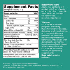 Nature’s Way Weight Manager showing fiber per serving for digestive wellness.