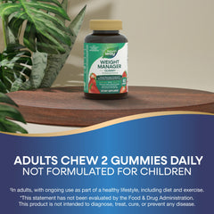 Nature's Way Weight Manager Gummy two gummies daily is easy