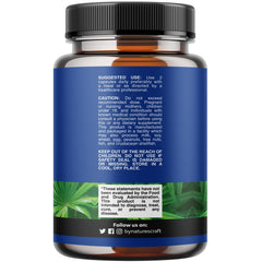 Natures Craft Beta Sitosterol capsules highlight hair health potential.