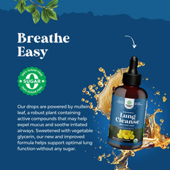 Natures Craft marshmallow root in the blend highlighting soothing mucus support