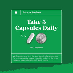 Nature's Craft usage tips card outlines simple daily routine.