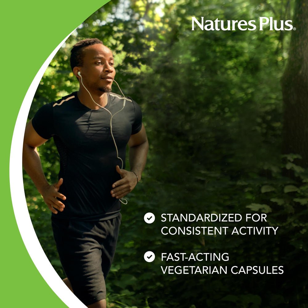 60-serving bottle of NaturesPlus Herbal Actives Coleus Forskohlii