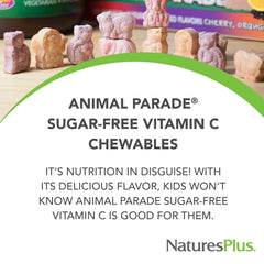 NaturesPlus Animal Parade sugar-free chewables with xylitol for a cavity-conscious snack