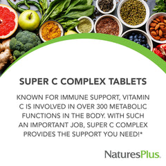 NaturesPlus bioflavonoids 500mg co-factors support absorption.
