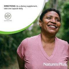 NaturesPlus gluten-free formula supports sensitive diets.