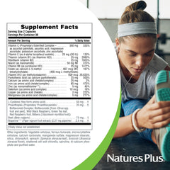 NaturesPlus Hema-Plex Iron 3-pack box emphasizes long-term supply for daily energy.
