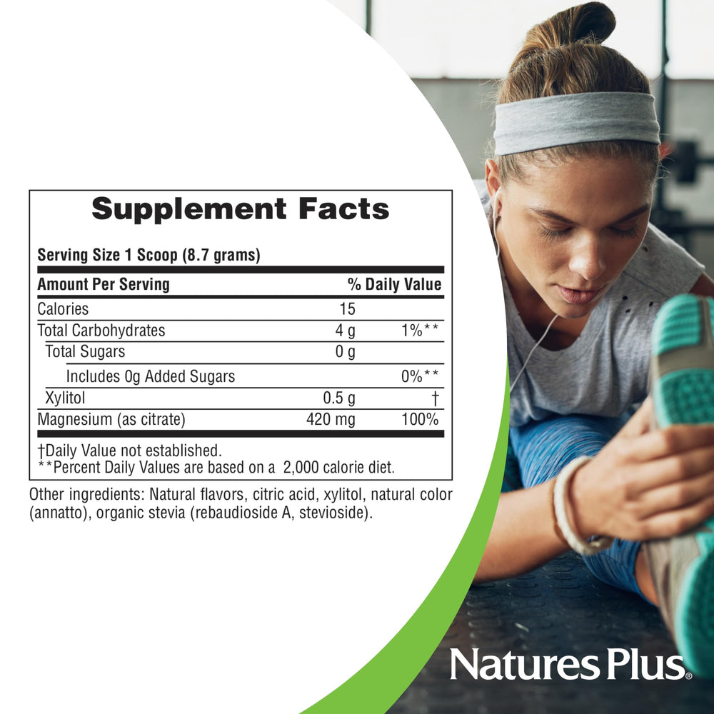 NaturesPlus KalmAssure label highlights vegan, gluten-free and non-GMO attributes.