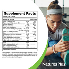 NaturesPlus Mega-Stress gluten-free formula, suitable for gluten-free diets.