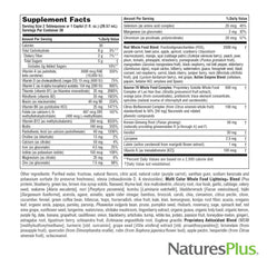 NaturesPlus Source of Life RED 2-pack packaging showing 60 servings and gluten-free suitability.