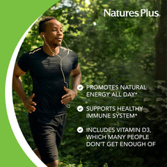 NaturesPlus Source of Life whole-food concentrates shown on packaging.