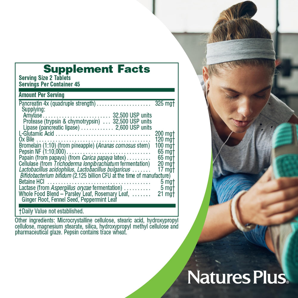 Ox bile and enzyme blend featured on Ultra-Zyme label for digestion support