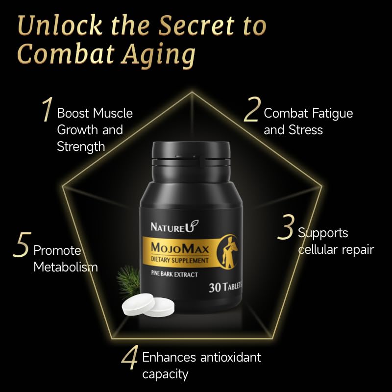 NatureU L-Citrulline bottle back reveals dosage for sustained energy support.