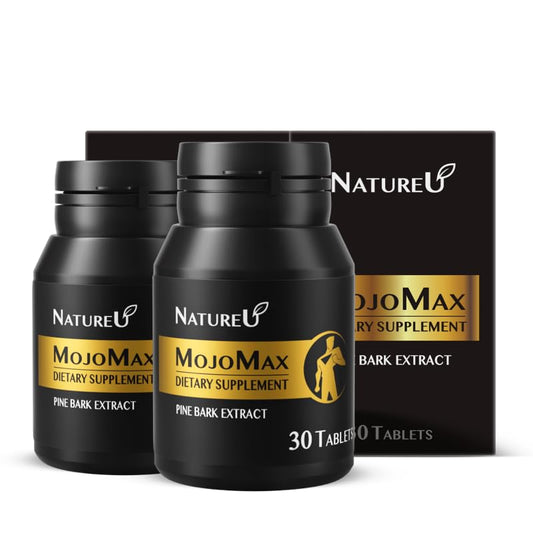 NatureU L-Citrulline Pine Bark bottle front view suggests circulation support.