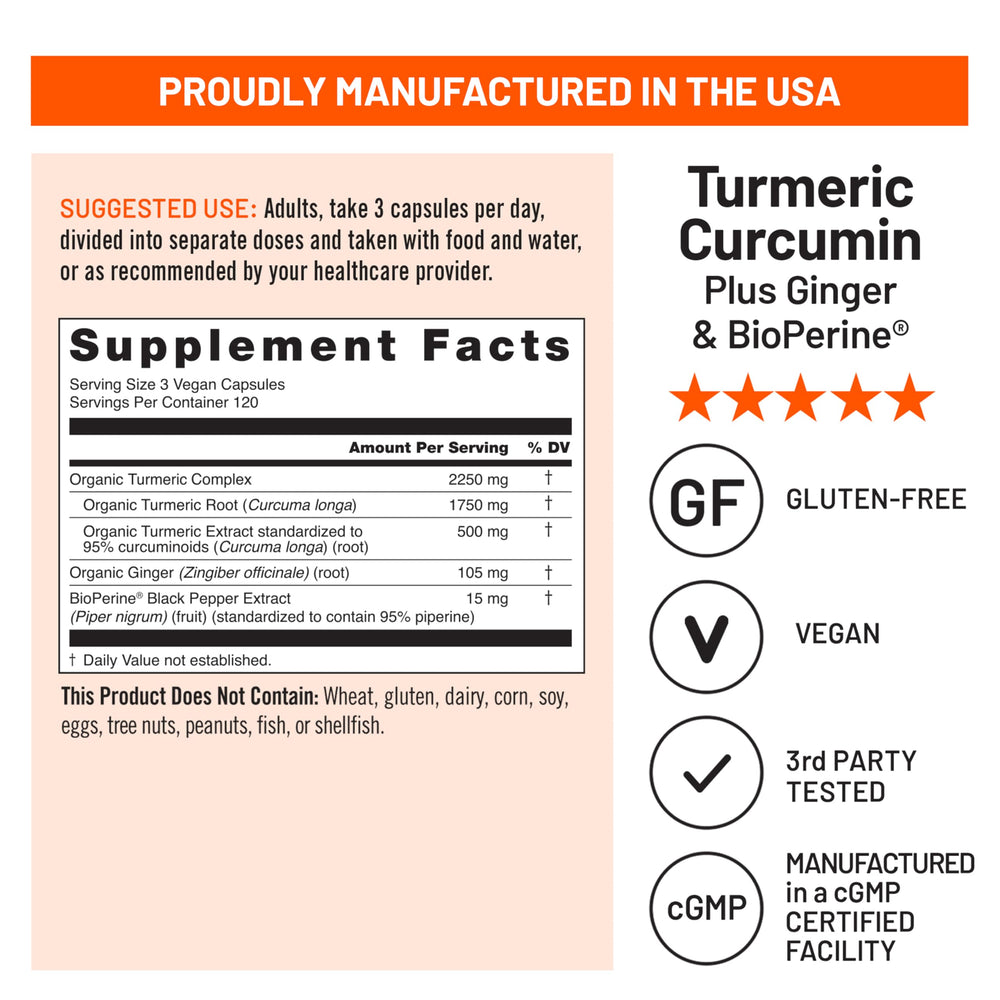 NatureWise Curcumin Turmeric third-party seal signals rigorous tested purity.